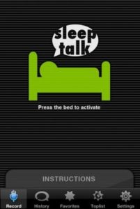 Sleep Talk Recorder｜自分の寝言を録音...だけ？